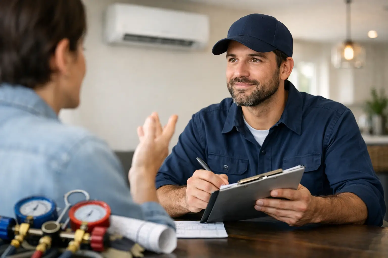 Dan Parker and Alex Banegas — West Coast Air Conditioning team